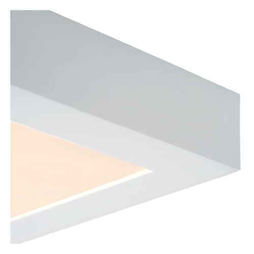 Lucide BRICE-LED - Plafonnier Salle de bains - LED Dim. - 1x15W 3000K - IP44 - Blanc - détail 2